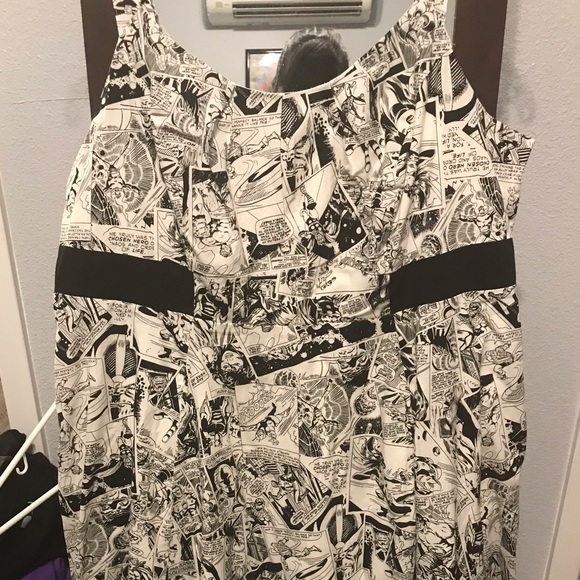 Her Universe Dresses & Skirts - Her Universe Marvel Comic Swing Dress Size 18